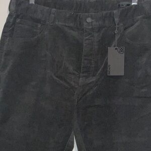 G/FORE PERFORMANCE TOUR SOFT CORDUROY 5 POCKET CHINO PANTS IN CHARCOAL 34x30 NWT